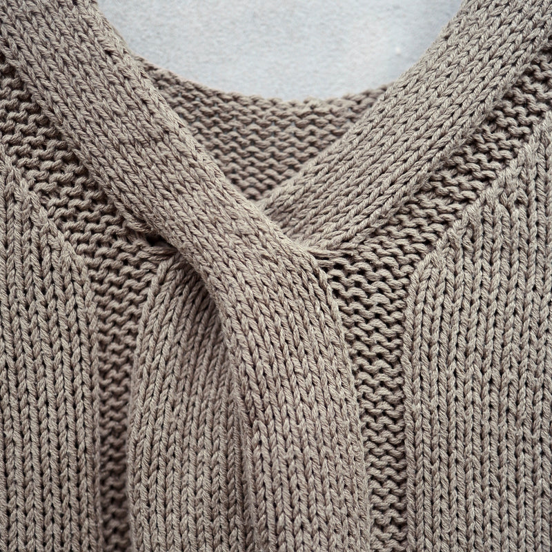 Twisted V-top – Strickanleitung & Garnpaket