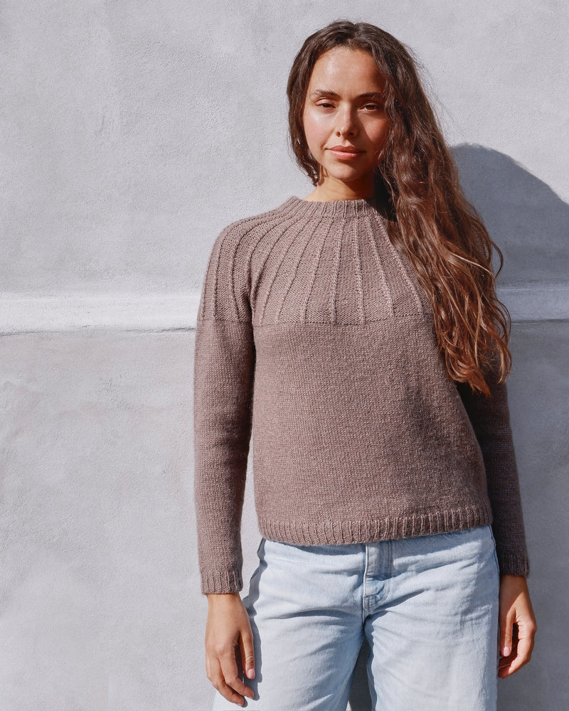 Bjørk Sweater – Strickanleitung & Garnpaket - BONIFAKTUR