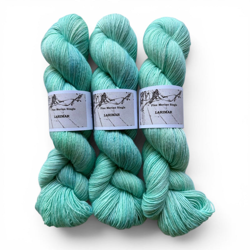 Atelier Franziska Uhl FINE MERINO SINGLE - BONIFAKTUR - Larimar - Atelier Franziska Uhl FINE MERINO SINGLE