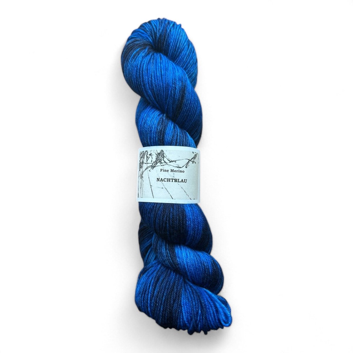 Atelier Franziska Uhl Fine Merino Sock - BONIFAKTUR - Nachtblau - Atelier Franziska Uhl Atelier Franziska Uhl Fine Merino Sock Nachtblau