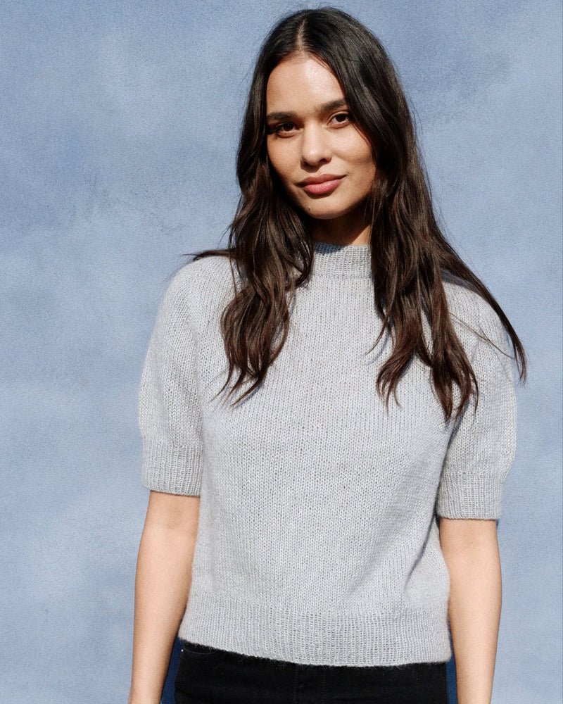 Carlie Tee – Strickanleitung & Garnpaket