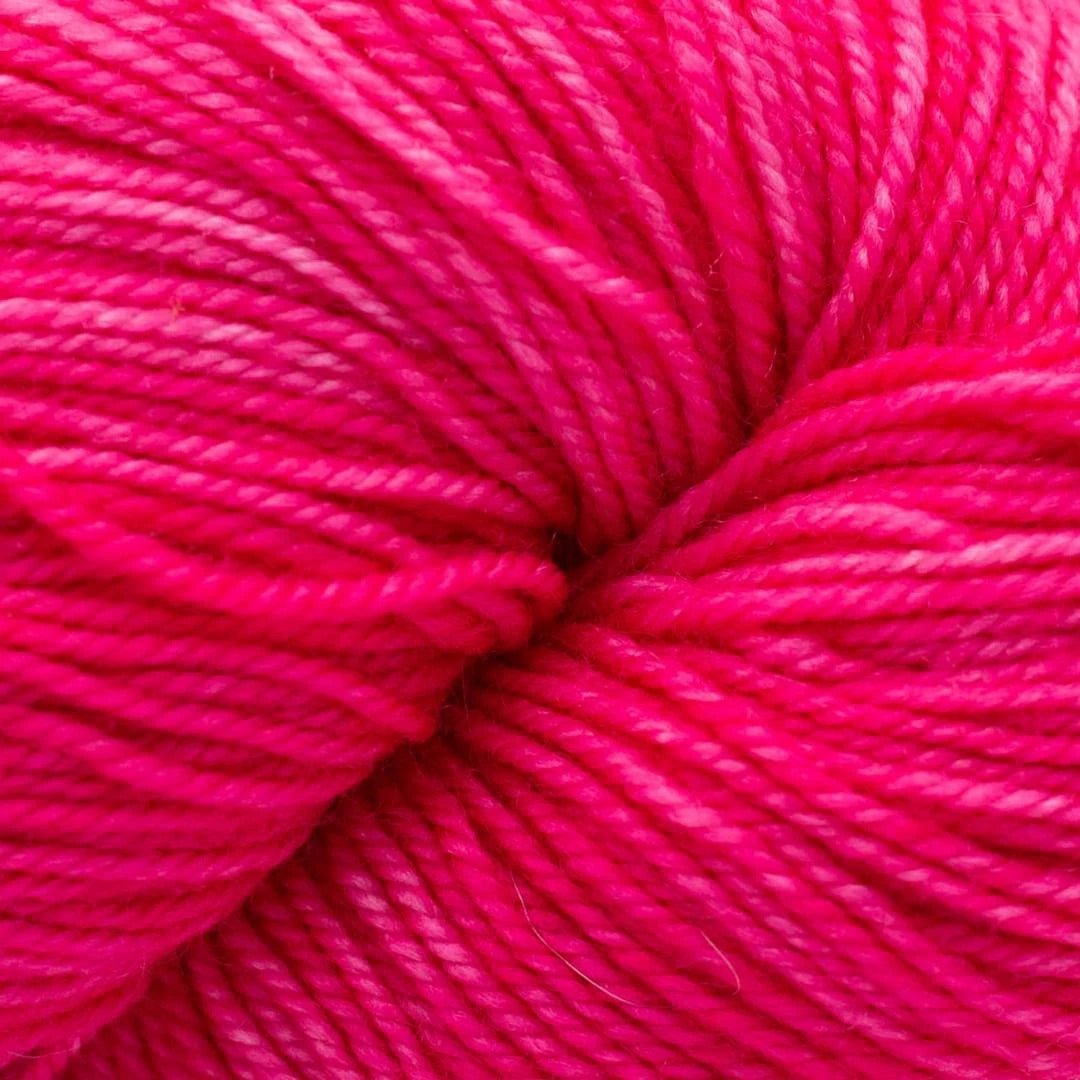 Cowgirl Blues PROPER SOCK MINIS SOLIDS - BONIFAKTUR - 32 Hot Pink - Cowgirl Blues PROPER SOCK MINIS SOLIDS