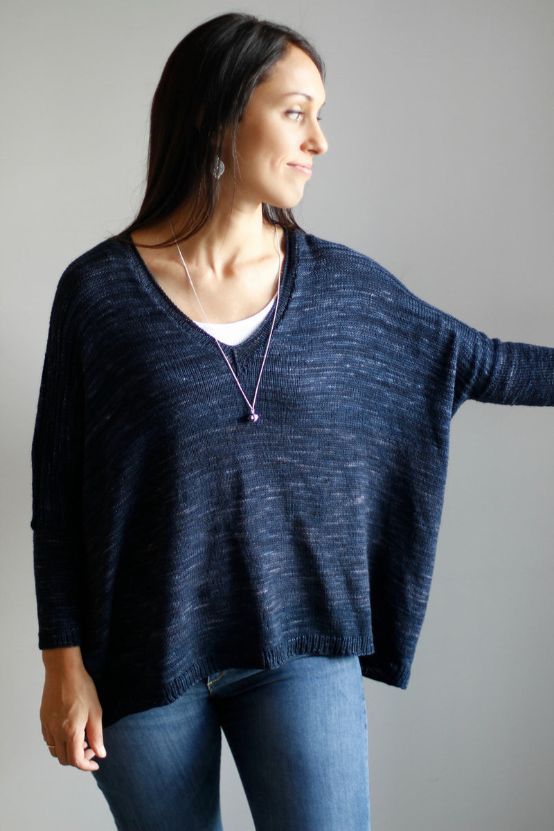 V-neck Boxy von Joji Locatelli – Garnpaket