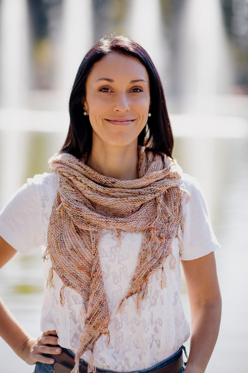The Lone Skein Shawl von Joji Locatelli – Garnpaket