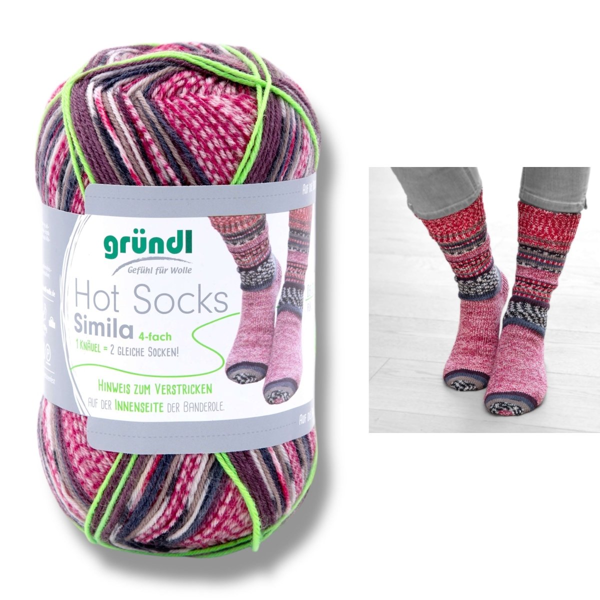 Gründl HOT SOCKS SIMILA - BONIFAKTUR - 303 - Gründl HOT SOCKS SIMILA