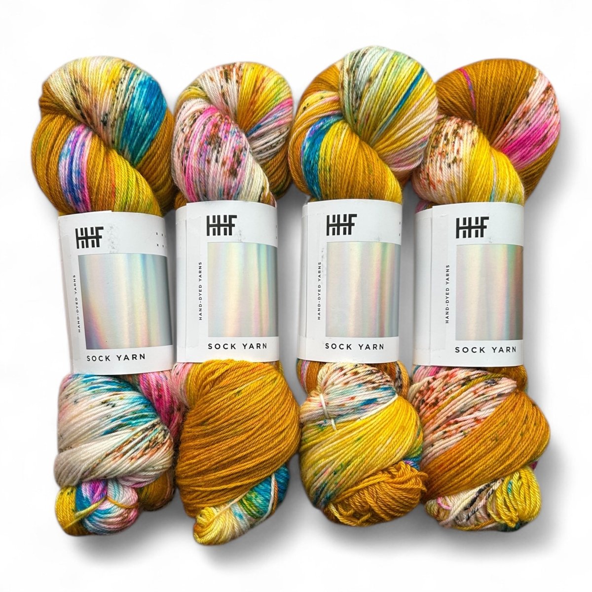 Hedgehog Sock Yarn - BONIFAKTUR - Fool’s Gold - Hedgehog Sock Yarn