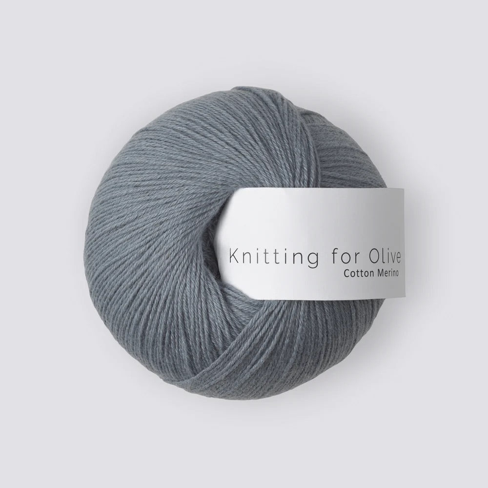 Knitting for Olive COTTON MERINO - BONIFAKTUR - Elephant Blue - Knitting for Olive COTTON MERINO