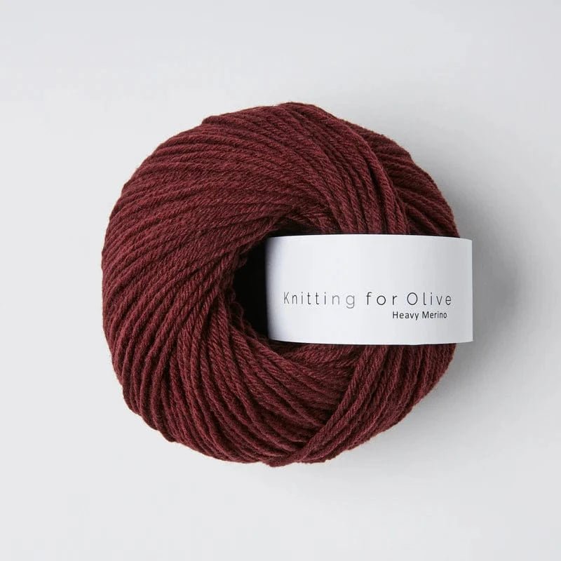 Knitting for Olive Heavy Merino - BONIFAKTUR - Bordeaux - Knitting for Olive Heavy Merino Bordeaux