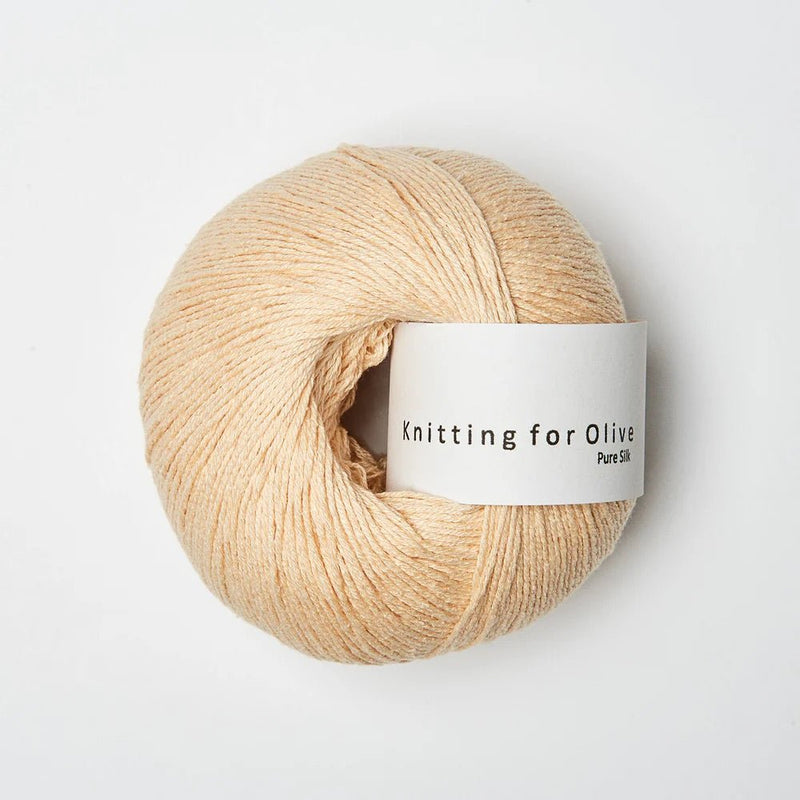 Knitting for Olive PURE SILK - BONIFAKTUR - Soft Peach - Knitting for Olive PURE SILK
