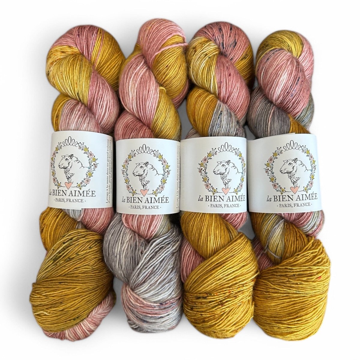 La Bien Aimee Merino Singles - BONIFAKTUR - Vintage Grellow - La Bien Aimee La Bien Aimee Merino Singles Vintage Grellow