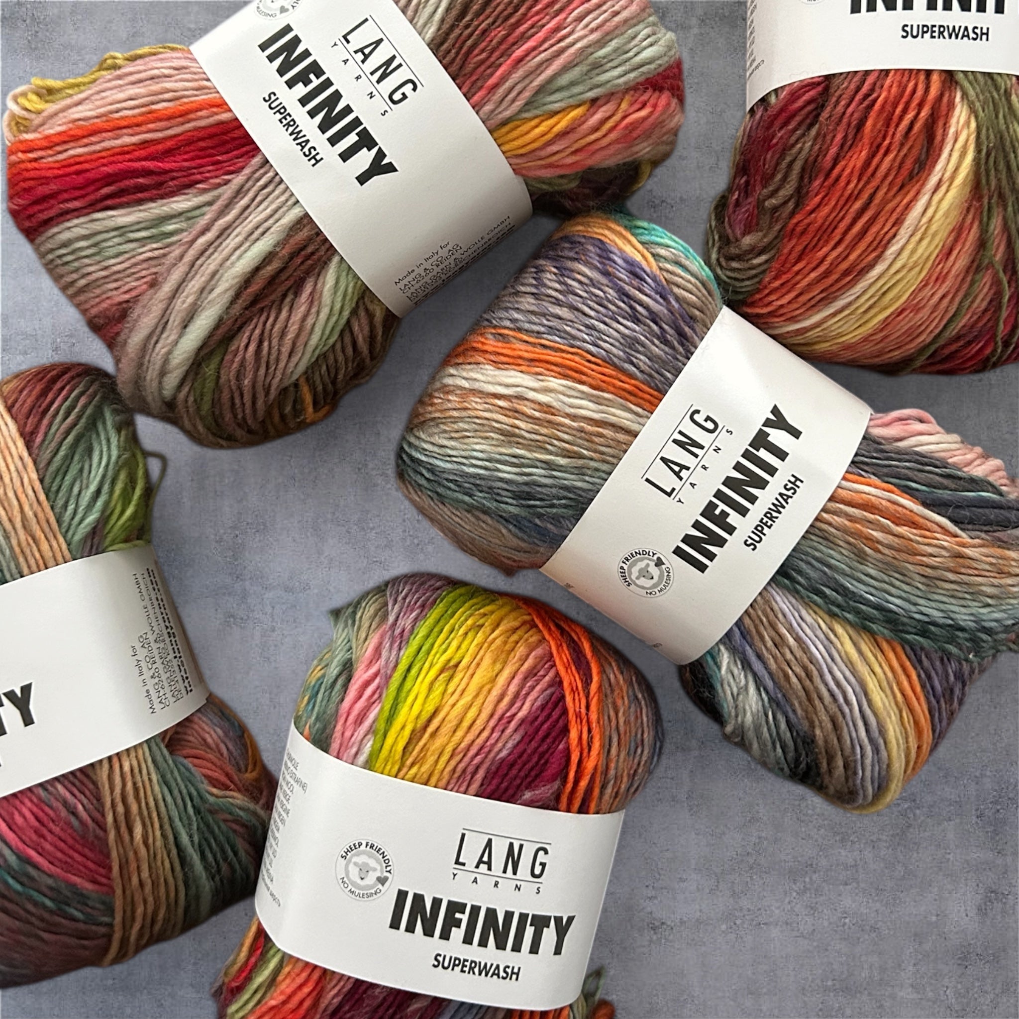 Lang Yarns INFINITY - BONIFAKTUR - 001 - Lang Yarns INFINITY
