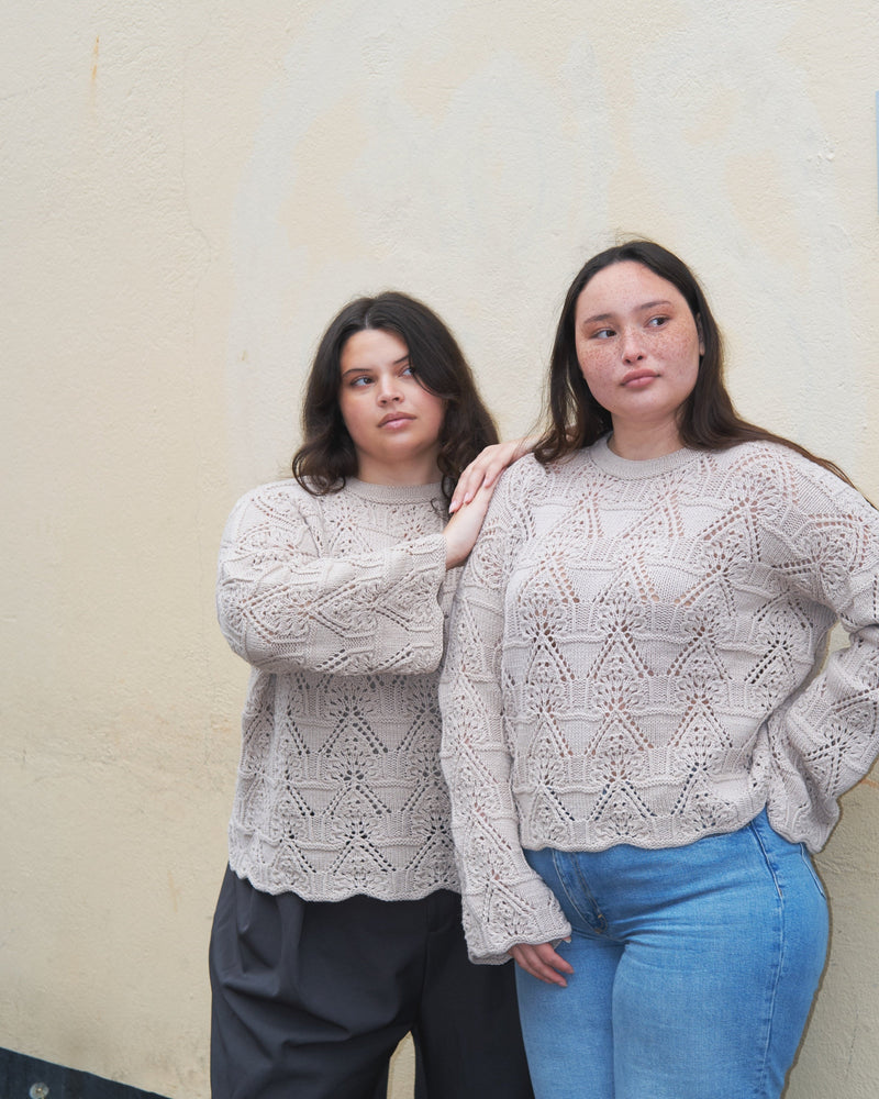 Madeleine Sweater – Strickanleitung & Garnpaket - BONIFAKTUR - Kleinste -Madeleine Sweater – Strickanleitung & Garnpaket - BONIFAKTUR