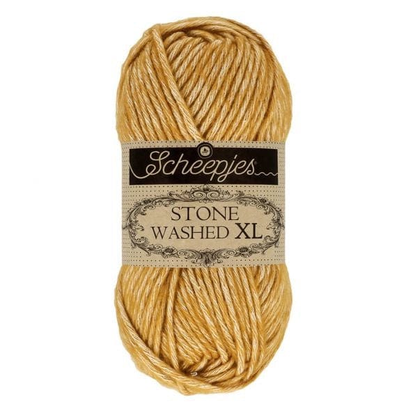 Scheepjes Stone Washed XL - BONIFAKTUR - 849 Yellow Jasper - Scheepjes Stone Washed XL - BONIFAKTUR