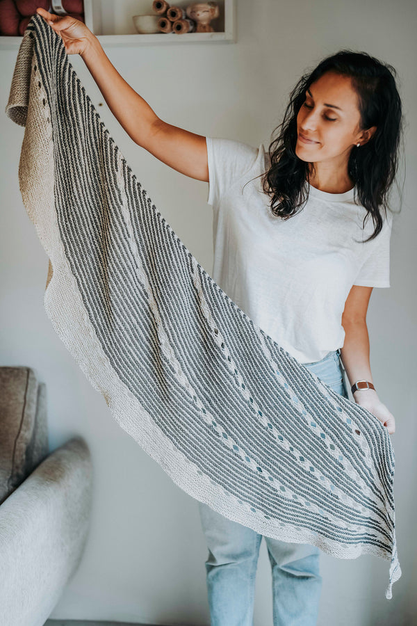 Hip Stripes Shawl (Joji Locatelli) – Garnpaket