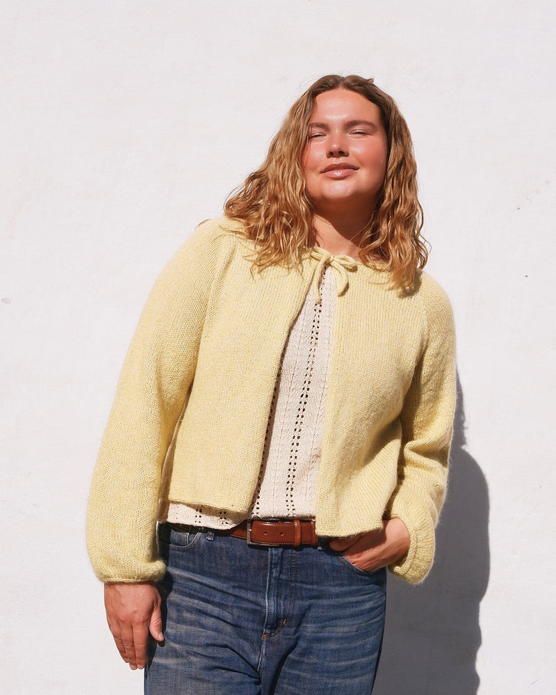Audrey Cardigan – Strickanleitung & Garnpaket - BONIFAKTUR