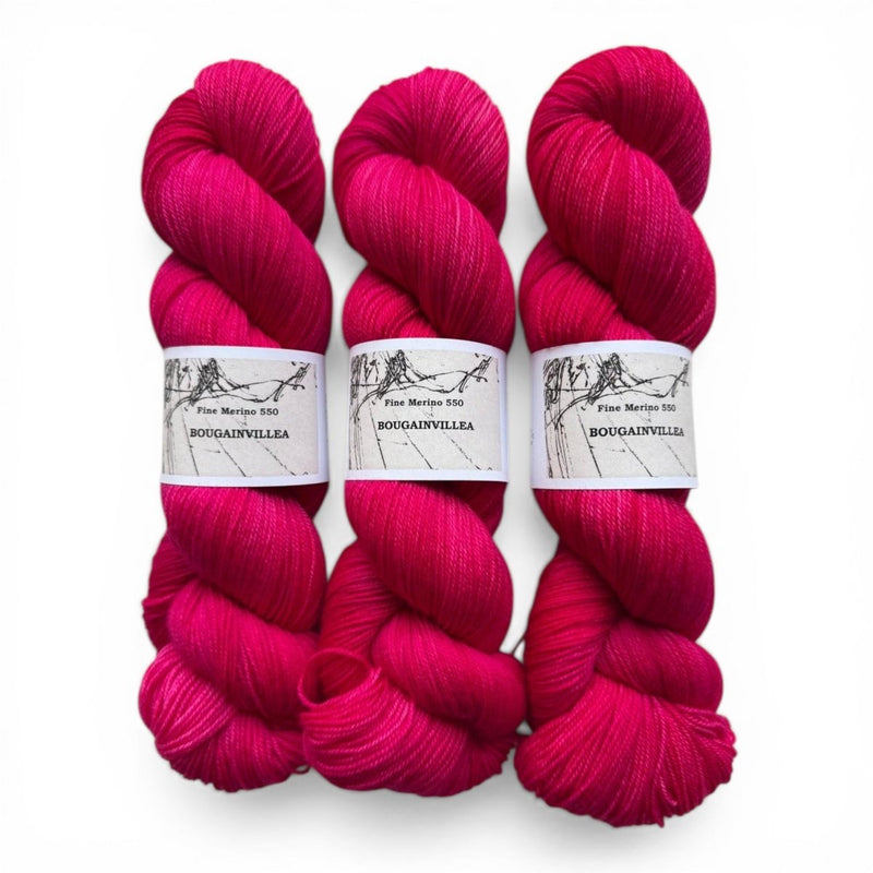 Atelier Franziska Uhl FINE MERINO 550 - BONIFAKTUR - BOUGAINVILLEA - Atelier Franziska Uhl FINE MERINO 550