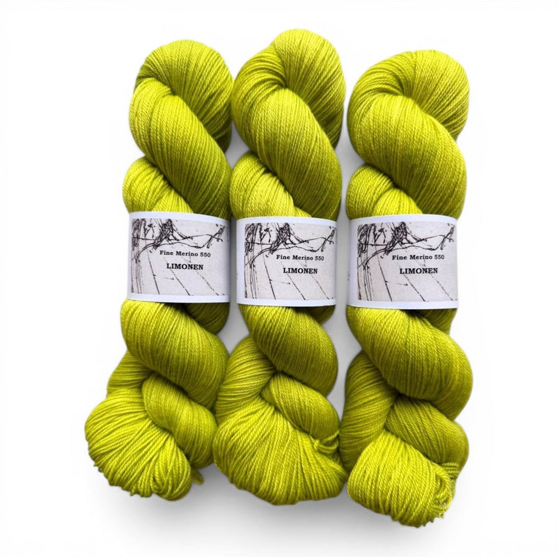 Atelier Franziska Uhl FINE MERINO 550 - BONIFAKTUR - LIMONEN - Atelier Franziska Uhl FINE MERINO 550