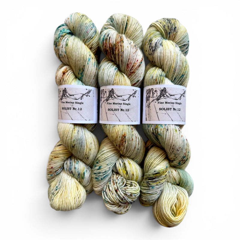Atelier Franziska Uhl FINE MERINO SINGLE - BONIFAKTUR - Solist Nr. 12 - Atelier Franziska Uhl FINE MERINO SINGLE