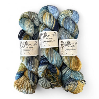 Atelier Franziska Uhl Fine Merino Sock - BONIFAKTUR - Freigeist Nr. 14 - Atelier Franziska Uhl Atelier Franziska Uhl Fine Merino Sock Freigeist Nr. 14