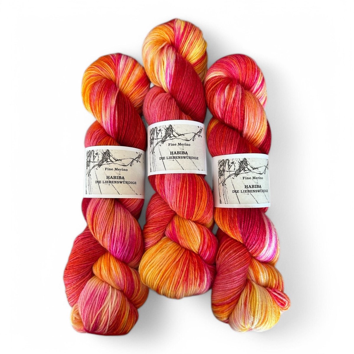 Atelier Franziska Uhl Fine Merino Sock - BONIFAKTUR - Habiba - Die Liebenswürdige - Atelier Franziska Uhl Atelier Franziska Uhl Fine Merino Sock Habiba - Die Liebenswürdige