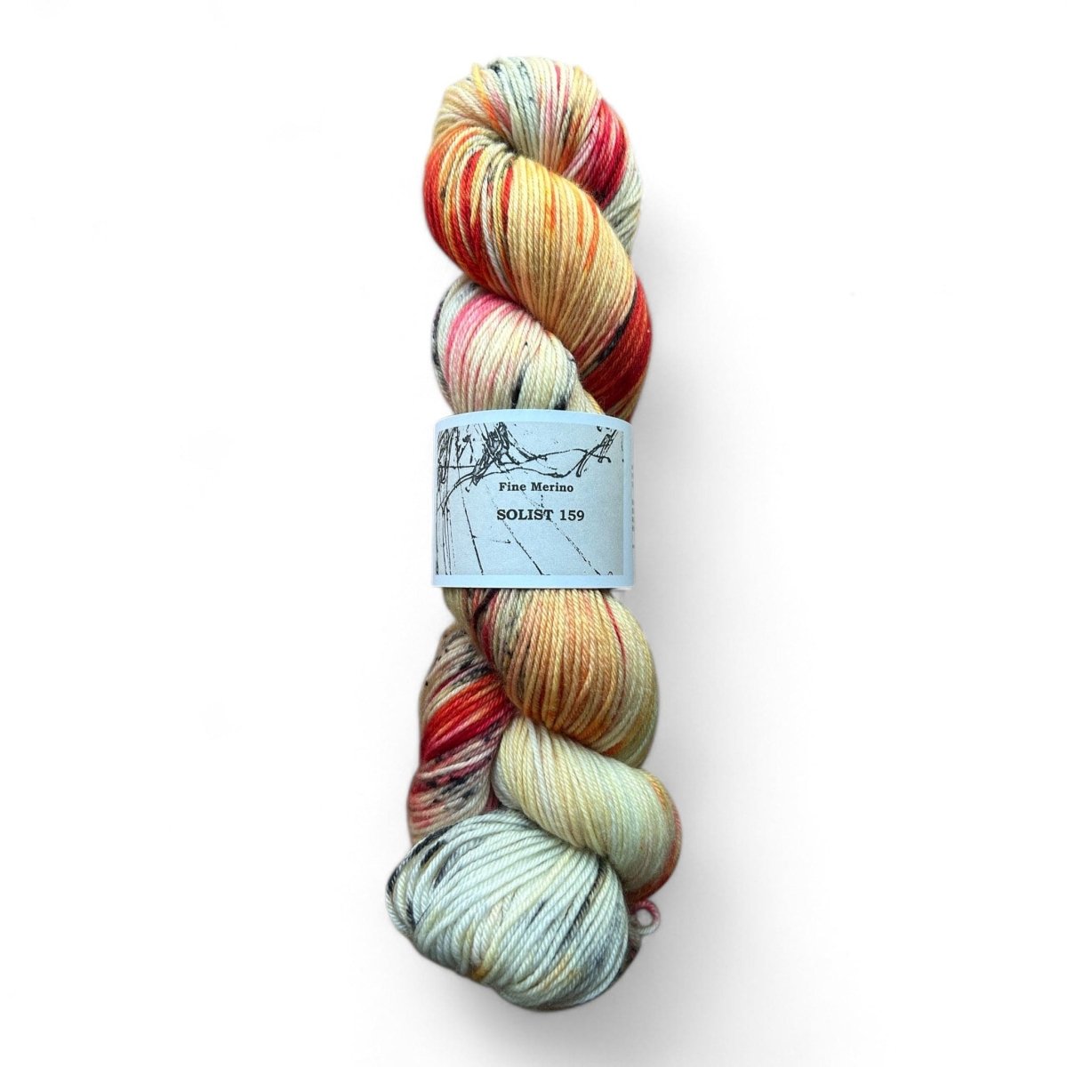 Atelier Franziska Uhl Fine Merino Sock „SOLISTEN“ - BONIFAKTUR - Solist 159 - Atelier Franziska Uhl Atelier Franziska Uhl Fine Merino Sock „SOLISTEN“ Solist 159