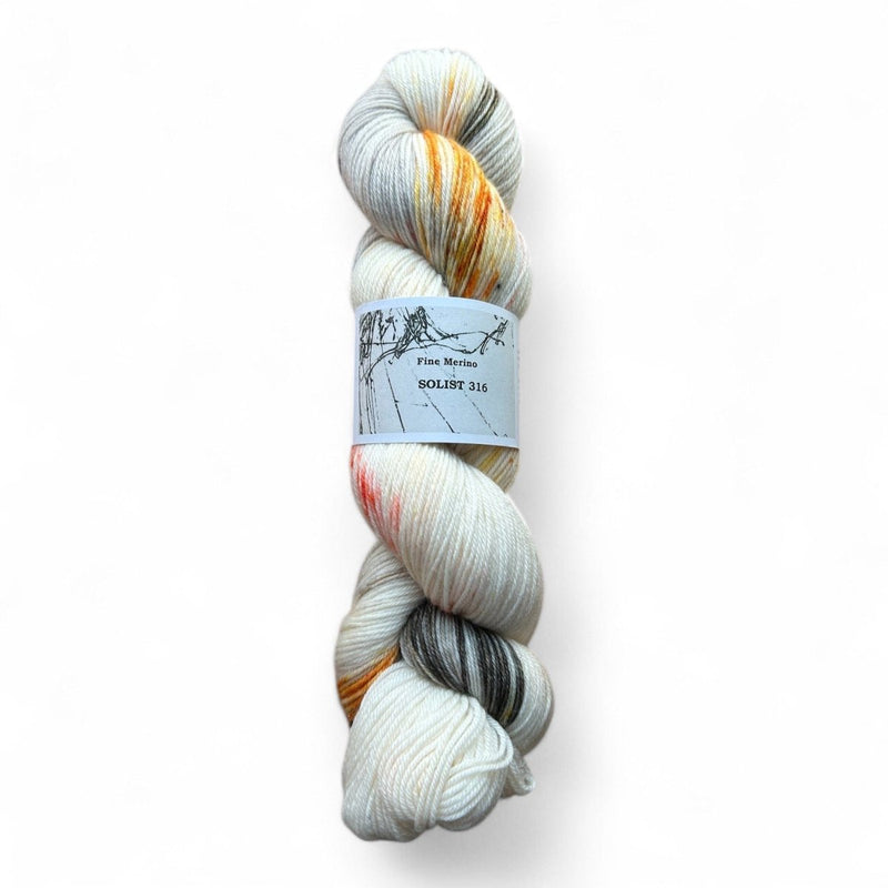 Atelier Franziska Uhl Fine Merino Sock „SOLISTEN“ - BONIFAKTUR - Solist 316 - Atelier Franziska Uhl Atelier Franziska Uhl Fine Merino Sock „SOLISTEN“ Solist 316