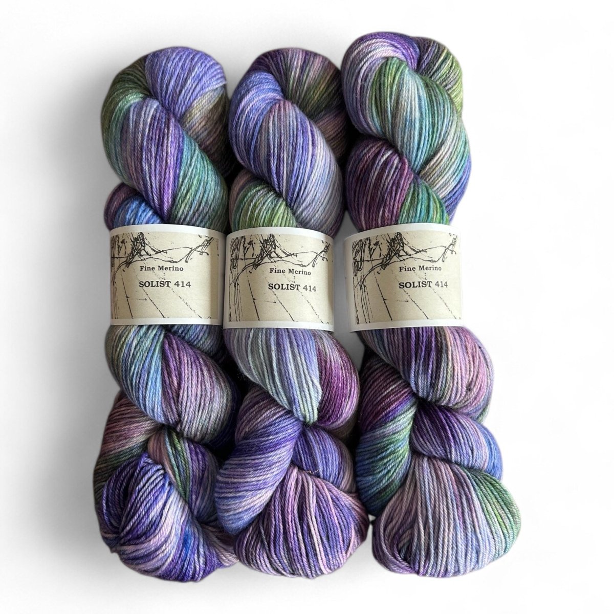 Atelier Franziska Uhl Fine Merino Sock „SOLISTEN“ - BONIFAKTUR - Solist 414 - Atelier Franziska Uhl Atelier Franziska Uhl Fine Merino Sock „SOLISTEN“ Solist 414