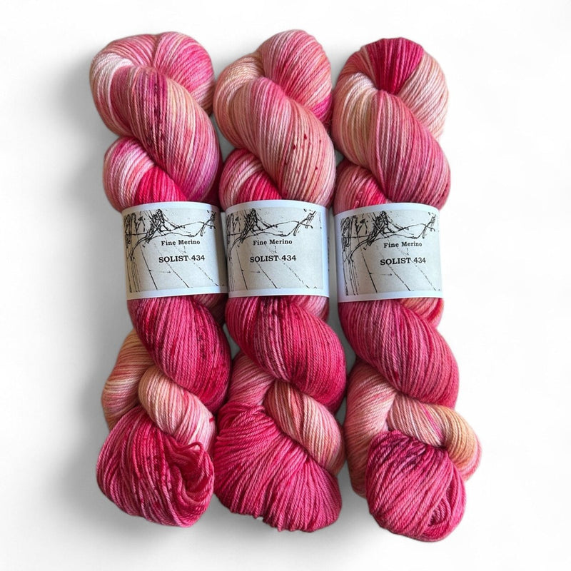Atelier Franziska Uhl Fine Merino Sock „SOLISTEN“ - BONIFAKTUR - Solist 434 - Atelier Franziska Uhl Fine Merino Sock „SOLISTEN“