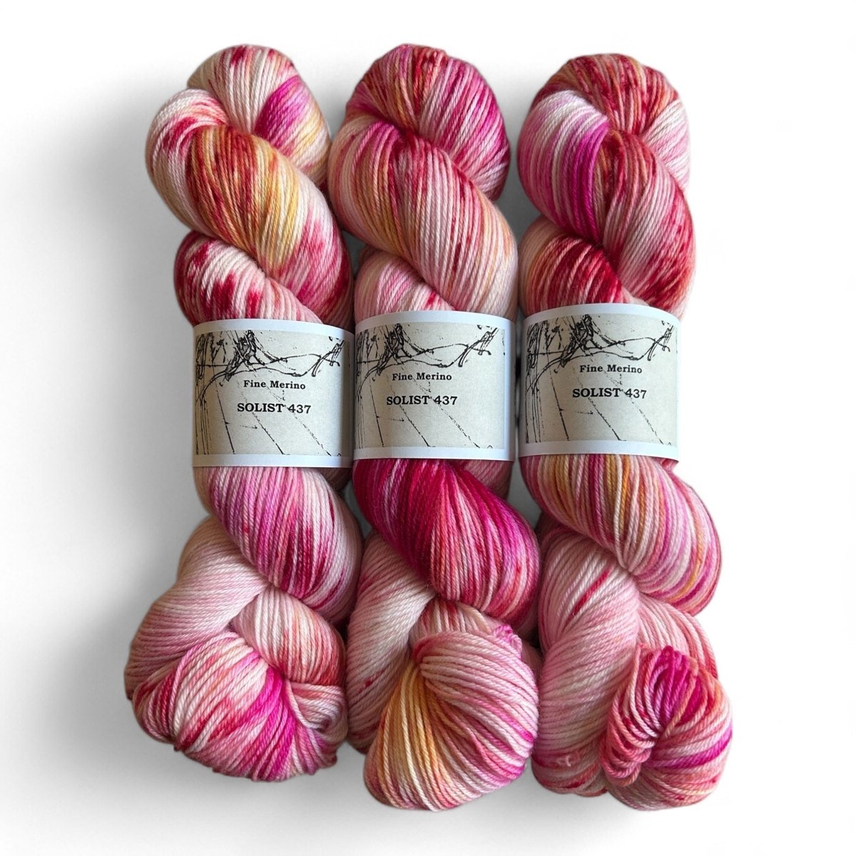 Atelier Franziska Uhl Fine Merino Sock „SOLISTEN“ - BONIFAKTUR - Solist 437 - Atelier Franziska Uhl Fine Merino Sock „SOLISTEN“