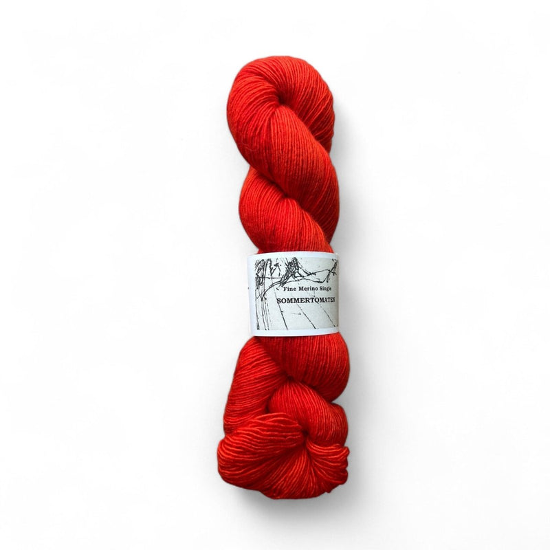 Atelier Franziska Uhl Merino Singles - BONIFAKTUR - Sommertomaten - Atelier Franziska Uhl Atelier Franziska Uhl Merino Singles Sommertomaten