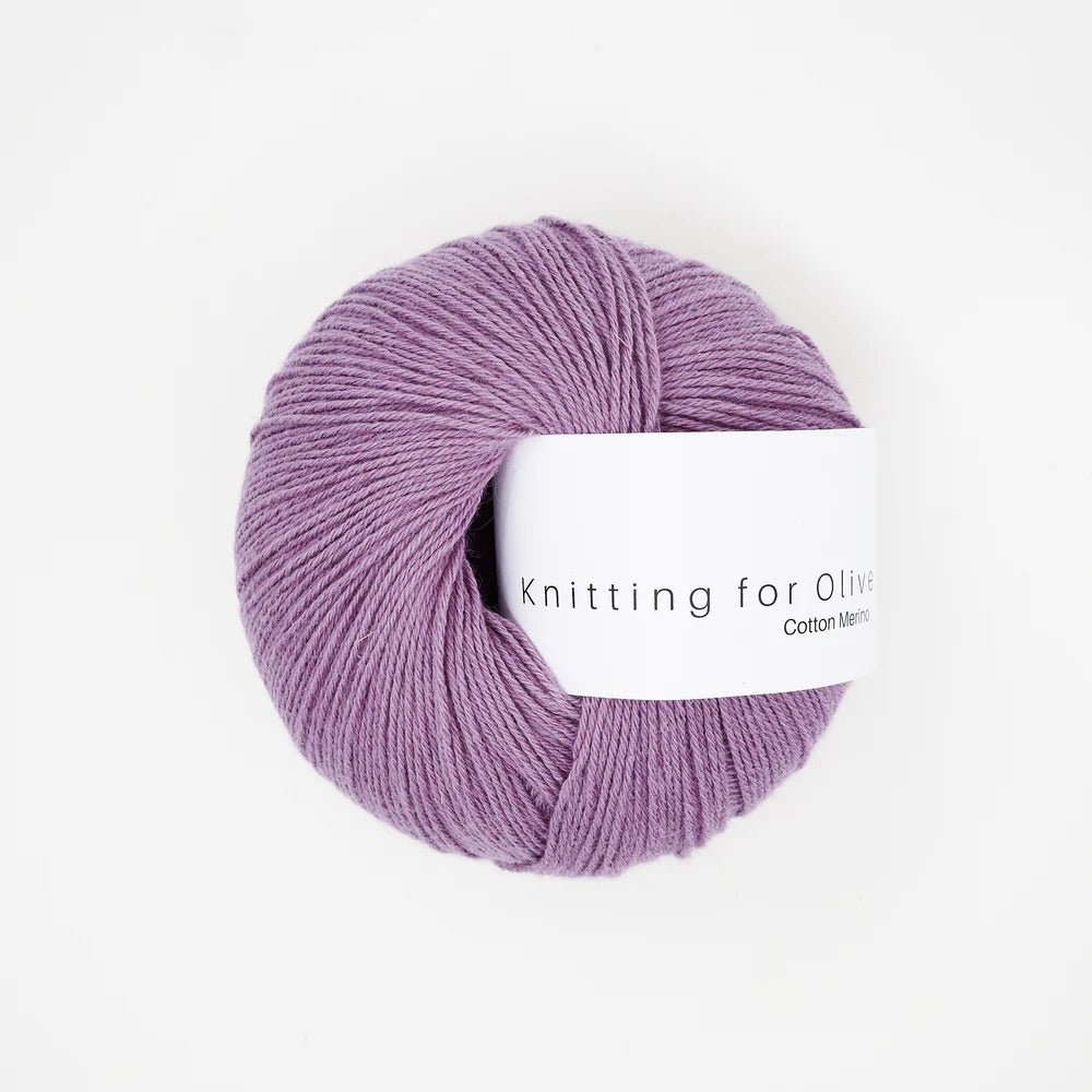 Knitting for Olive COTTON MERINO - BONIFAKTUR - Artichoke Purple - Knitting for Olive COTTON MERINO