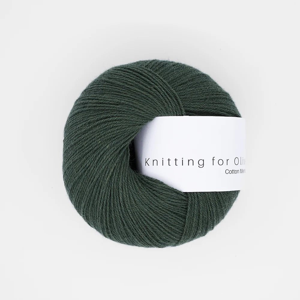 Knitting for Olive COTTON MERINO - BONIFAKTUR - Bottle Green - Knitting for Olive COTTON MERINO