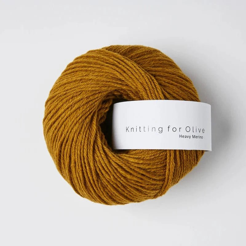 Knitting for Olive Heavy Merino - BONIFAKTUR - Dark Ocher - Knitting for Olive Heavy Merino
