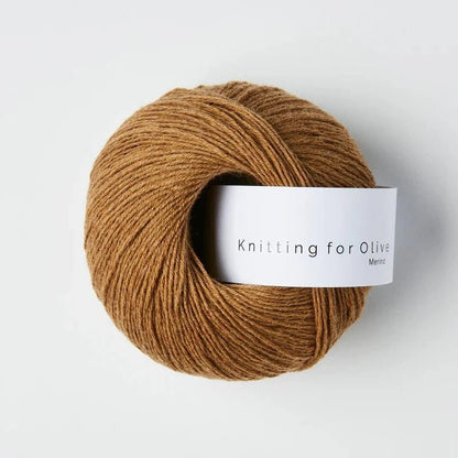 Knitting for Olive Merino - BONIFAKTUR - Nut Brown - Knitting for Olive Knitting for Olive Merino Nut Brown