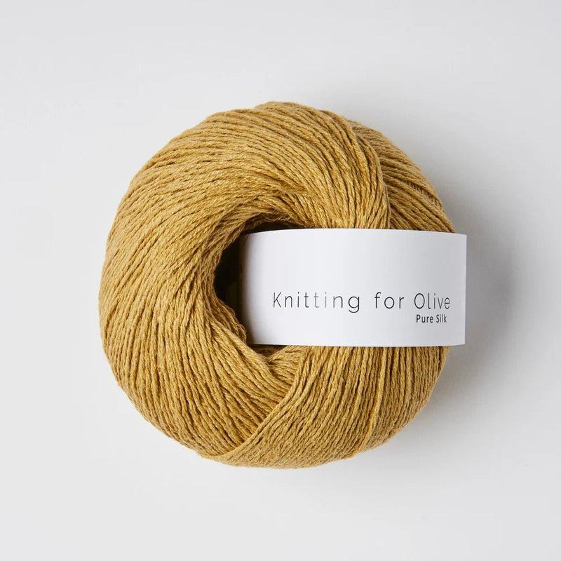 Knitting for Olive PURE SILK - BONIFAKTUR - Dusty Honey - Knitting for Olive PURE SILK