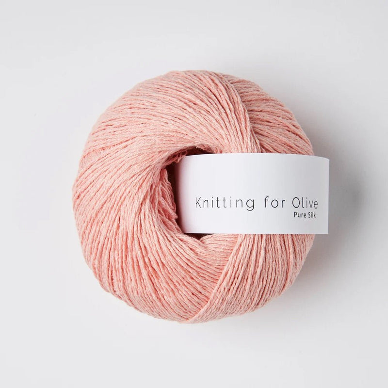 Knitting for Olive PURE SILK - BONIFAKTUR - Poppy Rose - Knitting for Olive PURE SILK