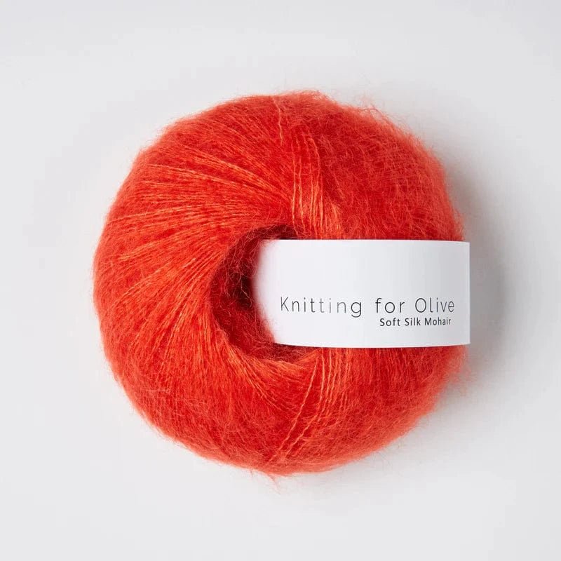 Knitting for Olive Soft Silk Mohair - BONIFAKTUR - Blood Orange - Knitting for Olive Knitting for Olive Soft Silk Mohair Blood Orange