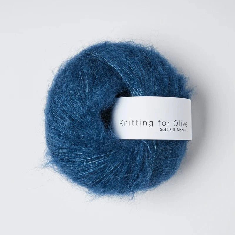 Knitting for Olive Soft Silk Mohair - BONIFAKTUR - Blue Tit - Knitting for Olive Soft Silk Mohair