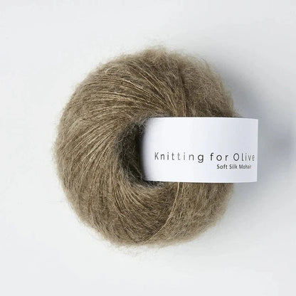 Knitting for Olive Soft Silk Mohair - BONIFAKTUR - Hazel - Knitting for Olive Knitting for Olive Soft Silk Mohair Hazel