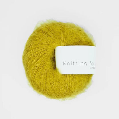 Knitting for Olive SOFT SILK MOHAIR - BONIFAKTUR - Umami Yellow - Knitting for Olive SOFT SILK MOHAIR