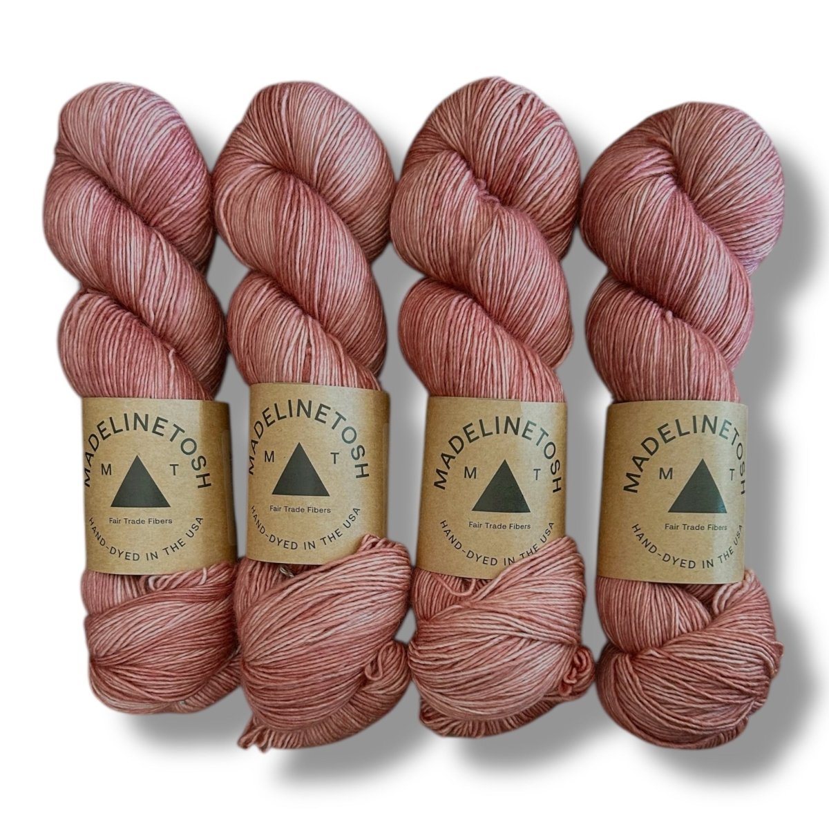 Madelinetosh Tosh Merino Light - BONIFAKTUR - Pink Mist Smoke Tree - Madelinetosh Tosh Merino Light