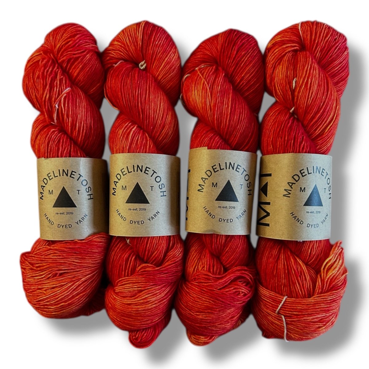 Madelinetosh Tosh Merino Light - BONIFAKTUR - Tomato - Madelinetosh Tosh Merino Light