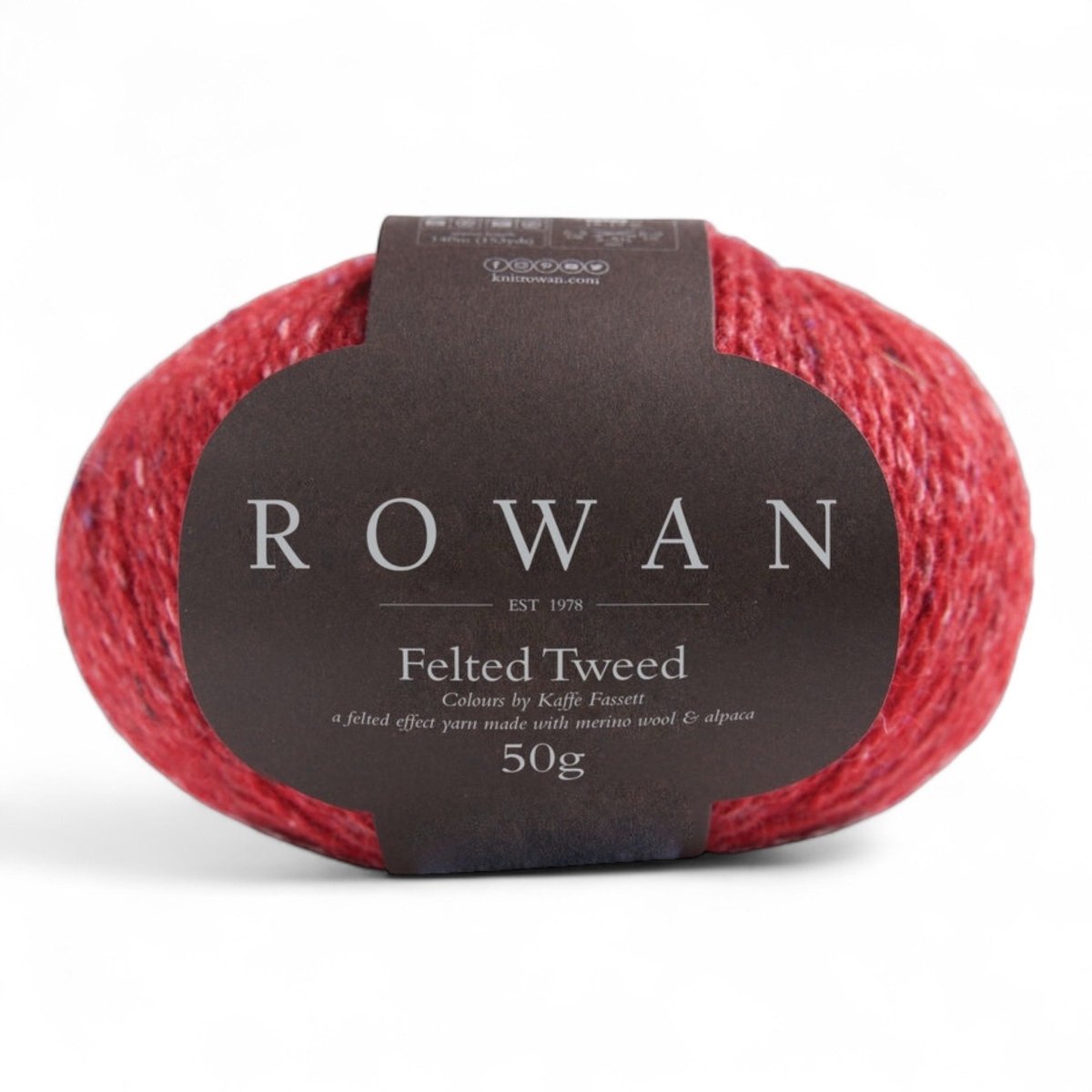 ROWAN FELTED TWEED - BONIFAKTUR - 222 Scarlet / Kaffe Fassett - ROWAN FELTED TWEED