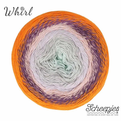 Scheepjes Cotton Whirl - BONIFAKTUR - 710 Clementine Cloud - Scheepjes Scheepjes Cotton Whirl 710 Clementine Cloud