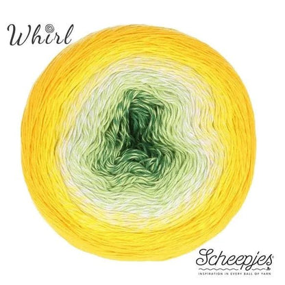 Scheepjes Cotton Whirl - BONIFAKTUR - 713 Lemon Limeade - Scheepjes Scheepjes Cotton Whirl 713 Lemon Limeade