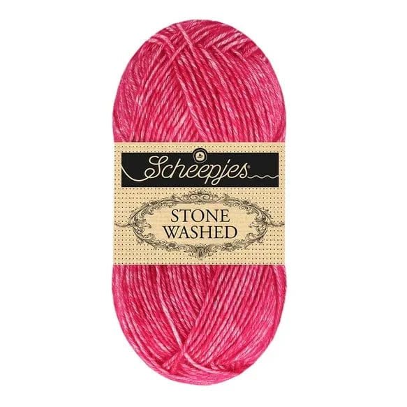 Scheepjes Stone Washed - BONIFAKTUR - 839 Eudialyte - Scheepjes Scheepjes Stone Washed 839 Eudialyte