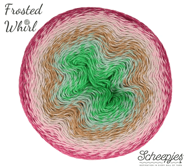 Scheepjes Frosted Whirl - BONIFAKTUR - 322 Skinny Scream - Scheepjes Scheepjes Frosted Whirl 322 Skinny Scream